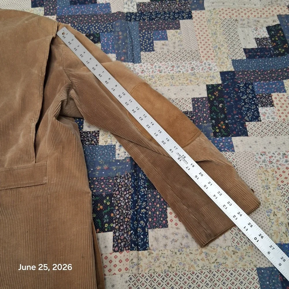 True Vintage‎ 60s Eddie Bauer Corduroy Blazer Size 44 Long Pheasant Lined